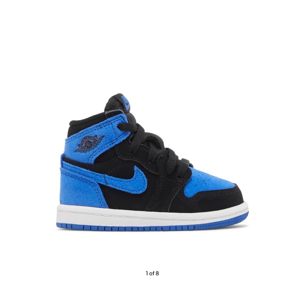 Dark Blue 1s Jordans Comes With Blue Strings